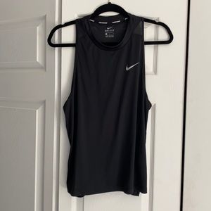 Nike black tank tee dry fit